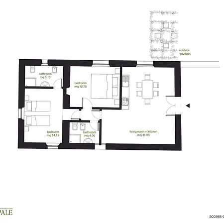 Daire Pietro Mit Gemeinschaftspool By Interhome Rapale